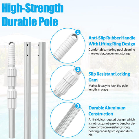 YEECHUN ribbed aluminum construction resists corrosion and maintains shape