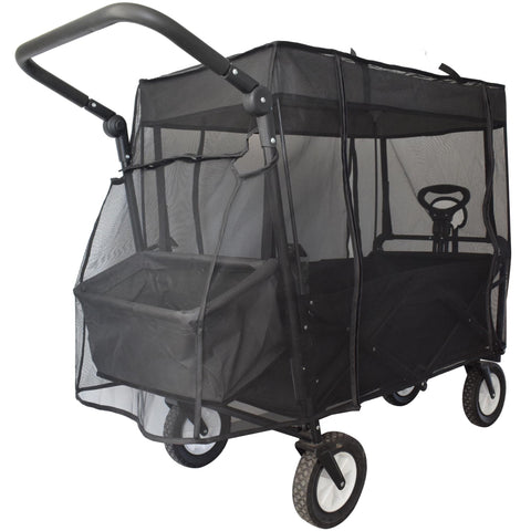 YEEDOIDO mosquito net for universal wagon blocks bugs while keeping airflow