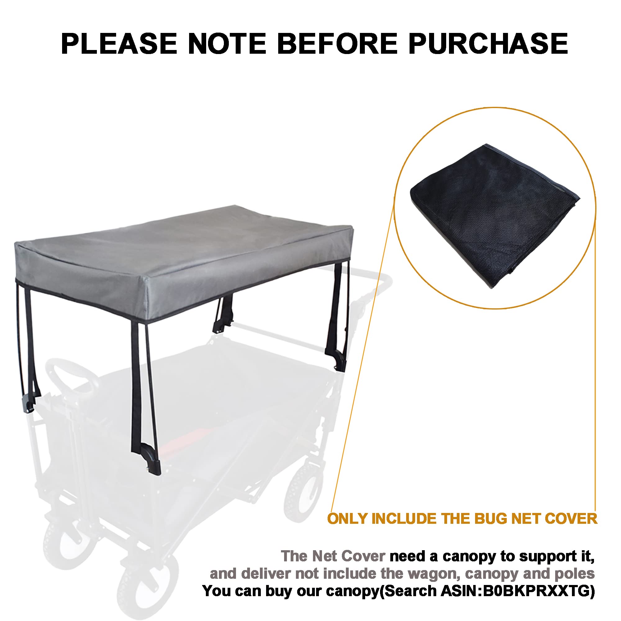 YEEDOIDO durable polyester wagon net resists wear and fading