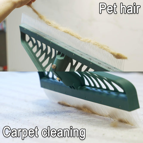 YEELOR dense brush head design for removing leaves and pet hair quickly.