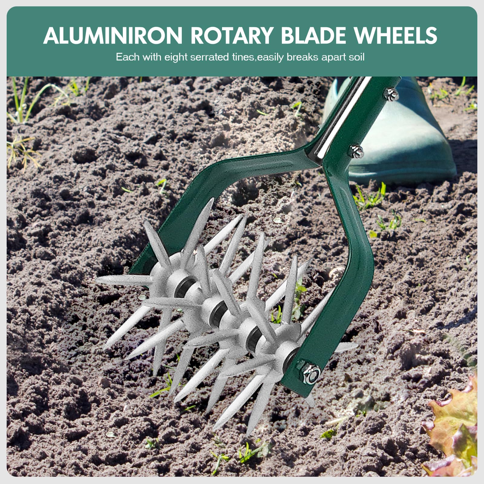YEELOR deformation-resistant clamping plates withstand high pressure during gardening tasks.