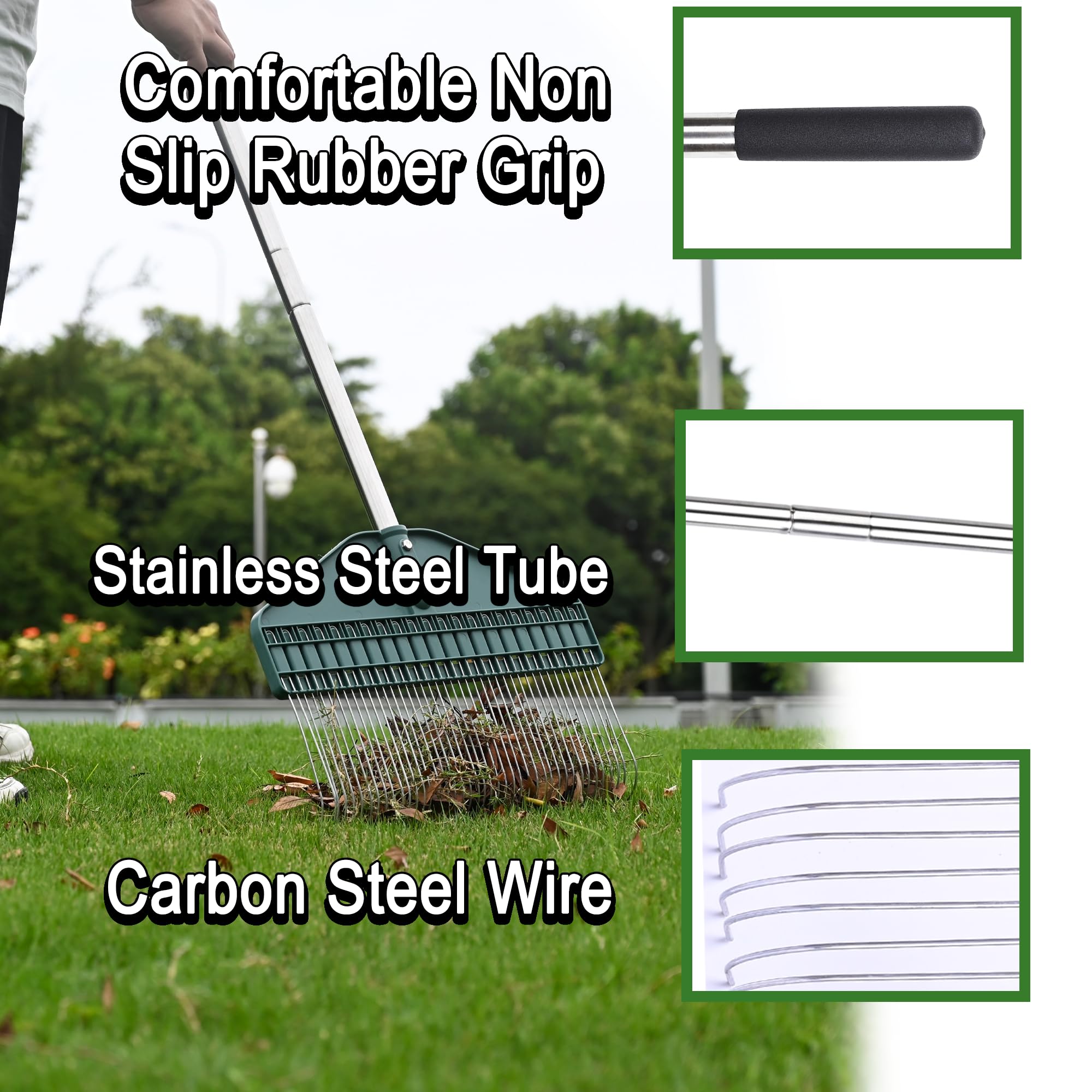 YEELOR versatile tool for lawn, garden, and farm debris removal