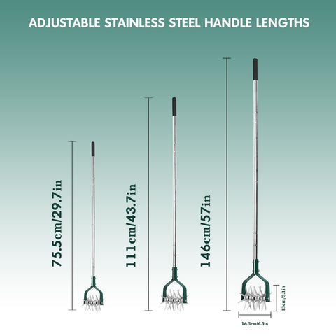 YEELOR small garden tiller ideal for planters, beds, and flower pots.