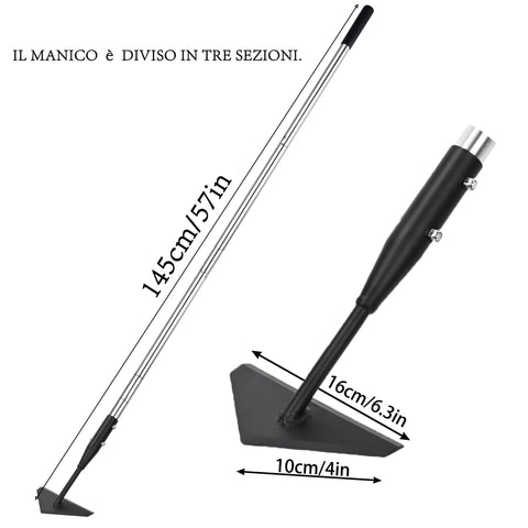 YEELOR versatile-weeding-loosening supports multiple garden tasks.