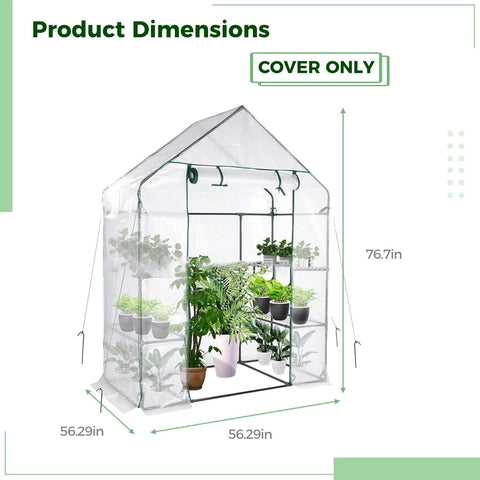 Yeesport PE cover shields plants from wildlife and weather