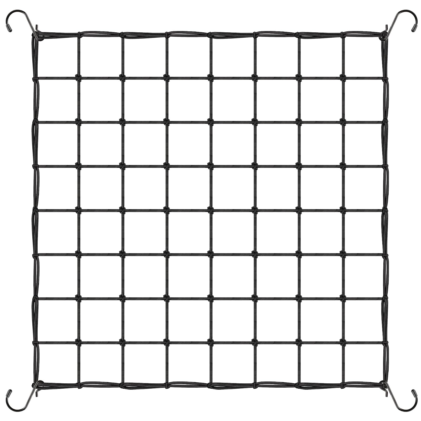 Yeestone trellis netting with four hooks ready for easy installation and plant support.