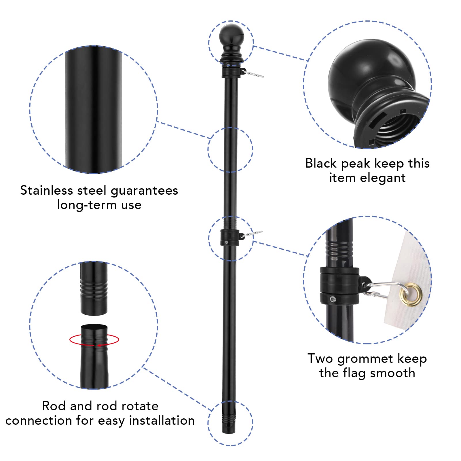 Yeesun bracket mount kit enables easy porch installation