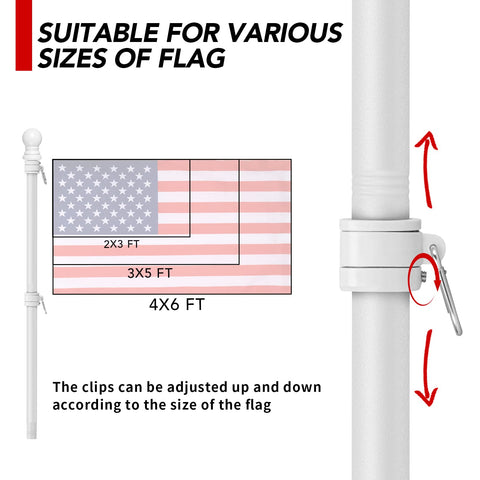 Yeesun mounting hardware included for quick, secure installation