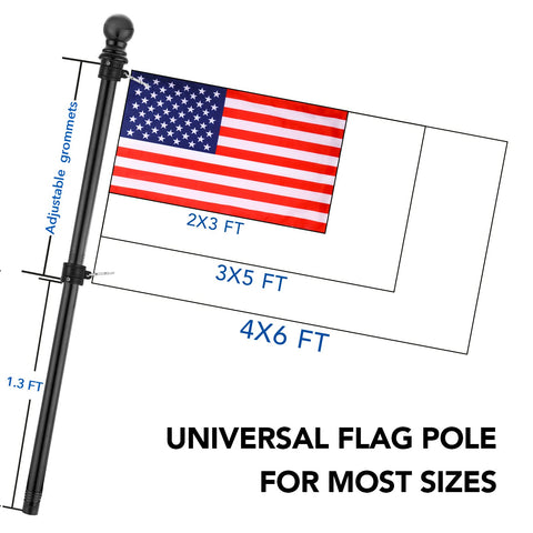 Yeesun stainless steel flag pole for outdoor use