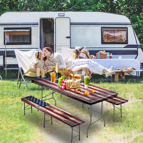 YEYE JUICE reusable camping table cover for eco-friendly gatherings