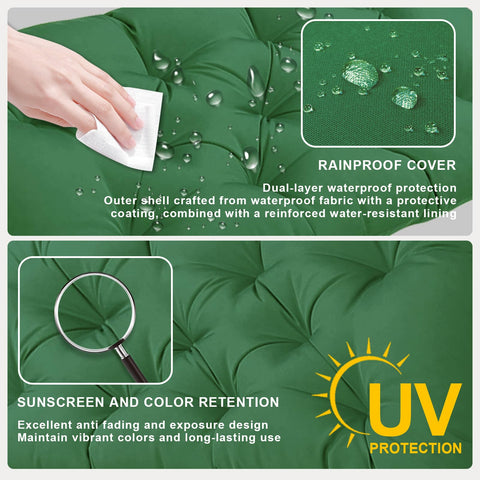 Yefound cushion closeup waterproof fabric for weather ready outdoor use