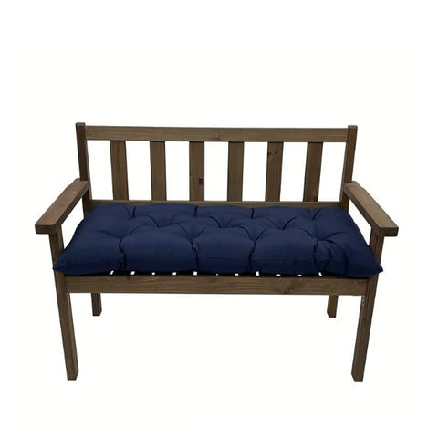 Yefound navy blue 40x20 cushion front view adds weatherproof seating comfort