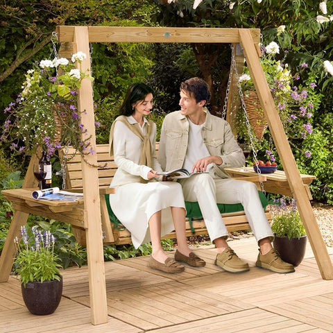 Wipe clean with damp cloth for fast outdoor refresh