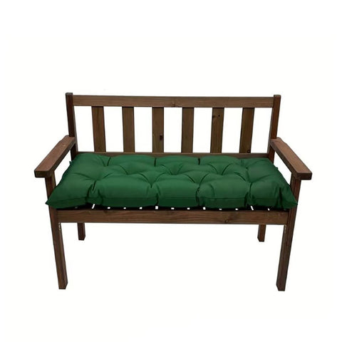 Yefound waterproof lounge chair cushion in an outdoor setup for rain-ready comfort.