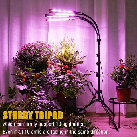 Yehsence grow light timer control 4 8 12 hours enables consistent cycles.