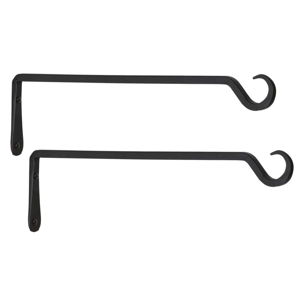 YELOKIE 16-inch plant hanger front view shows sturdy two-pack for indoor or outdoor use.