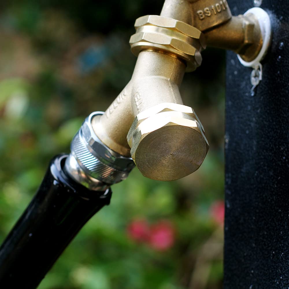 YELUN durable brass end cap protects hoses from leaks and debris