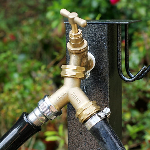 YELUN faucet attachment with easy threading onto standard connectors