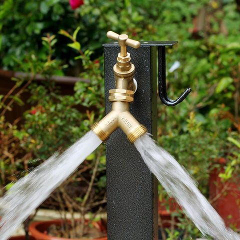 YELUN heavy-duty brass material resists rust for outdoor use