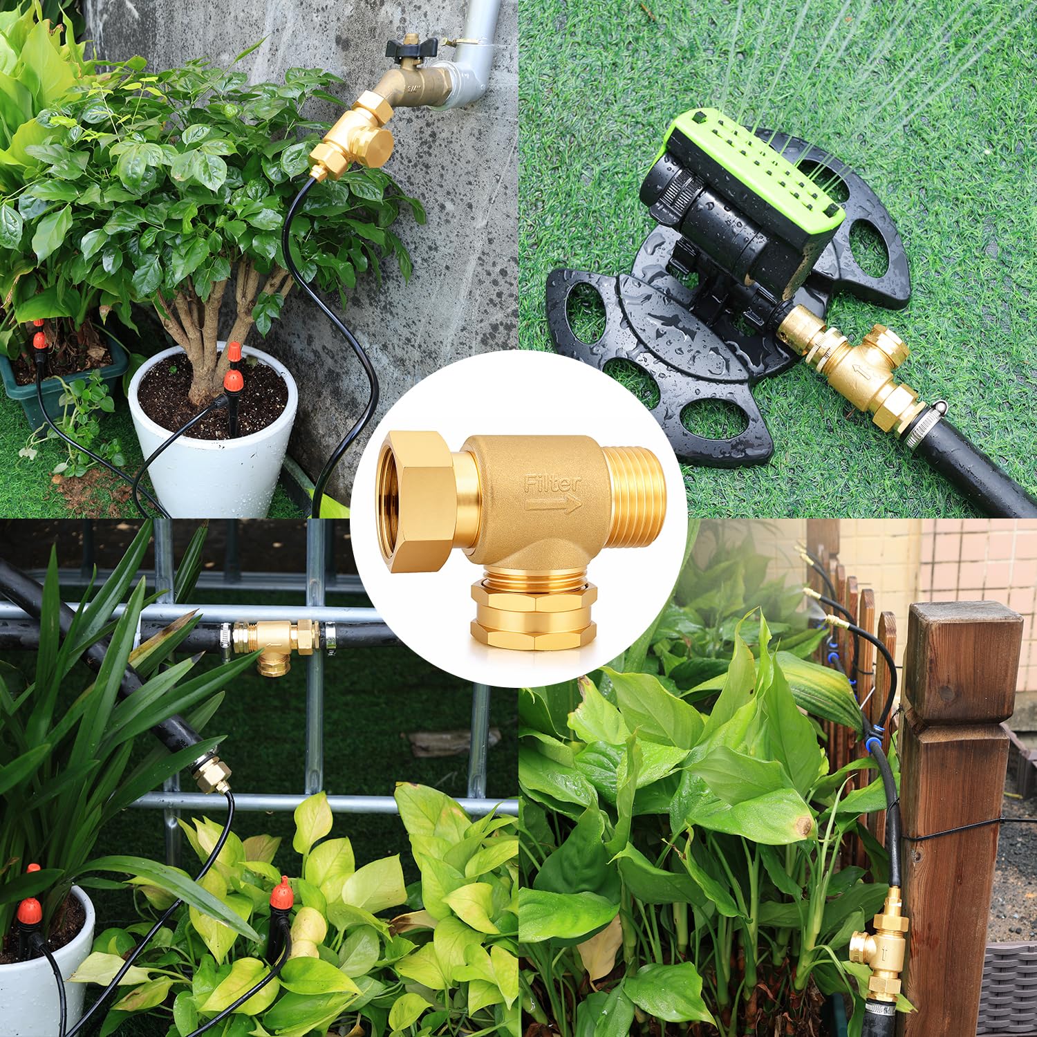 YELUN pressure washer inlet connection enables simple hose attachment