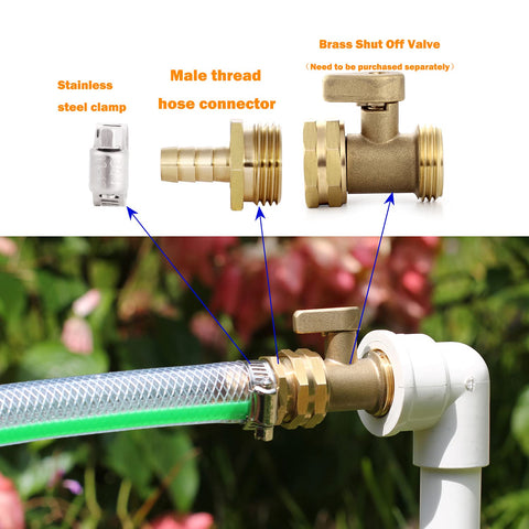 YELUN rustproof brass construction designed for durable outdoor use.