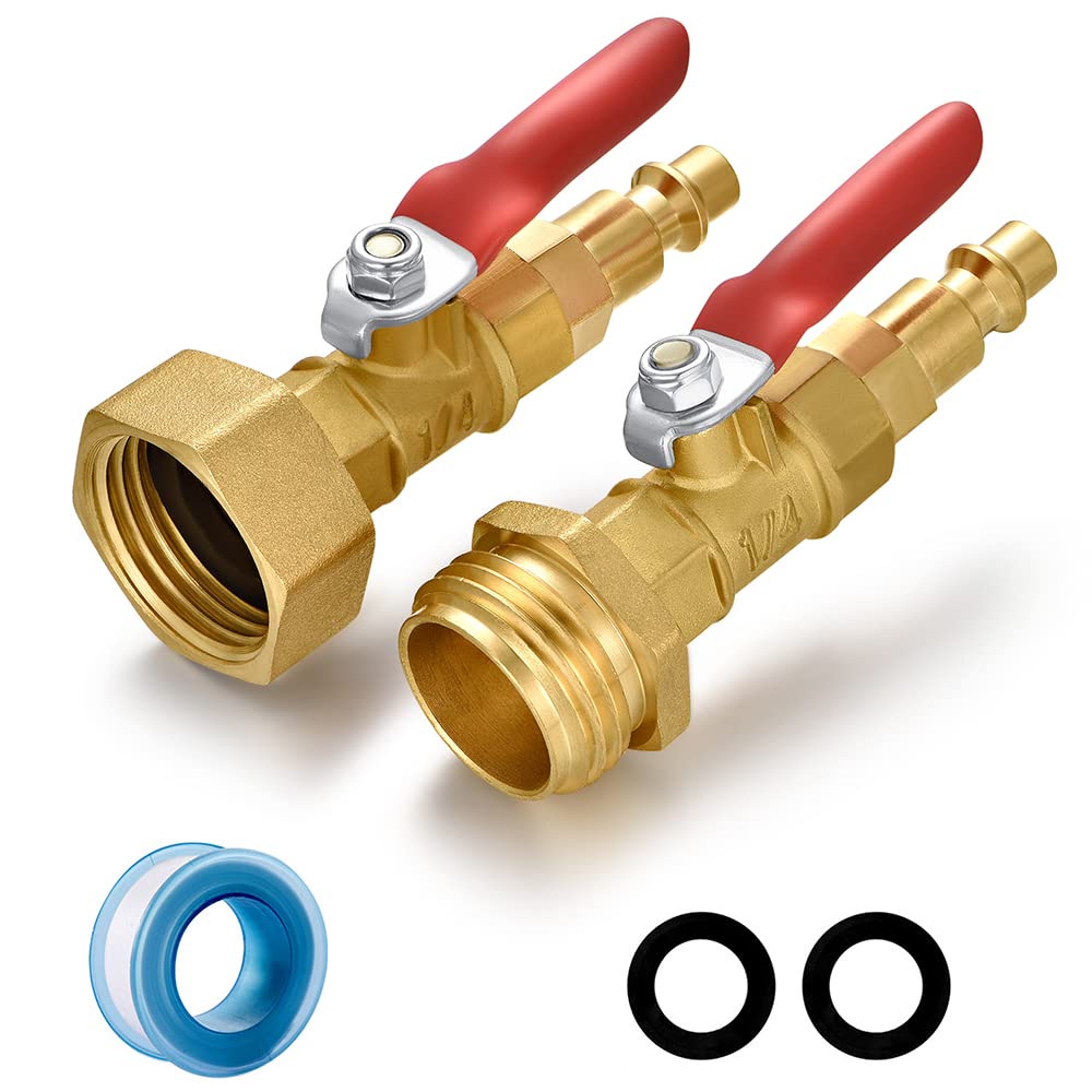 YELUN RV brass blowout adapter for durable, corrosion-resistant performance.