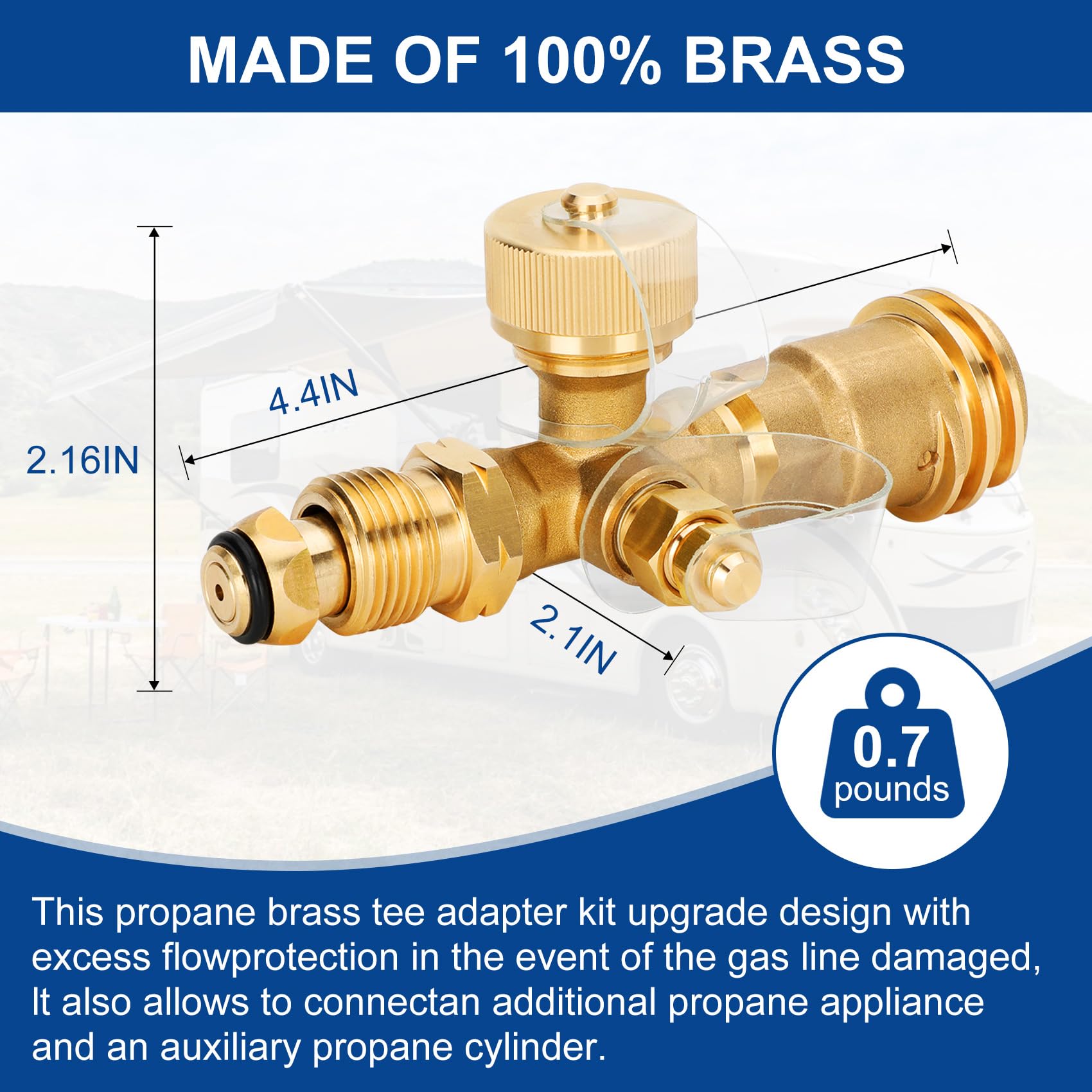 Yendse 12ft stainless braided hose for adding appliances safely.