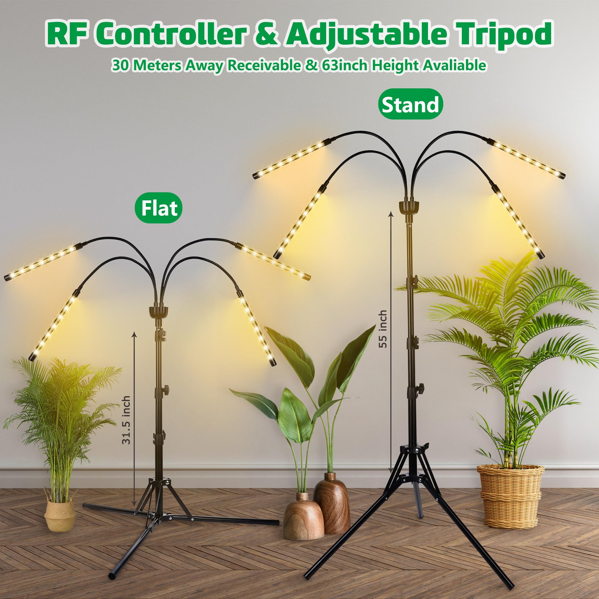Yentbokj grow light easy assembly saves time and space.
