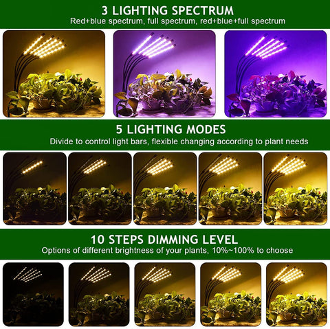 Yentbokj grow lamp quick setup in minutes for immediate use.