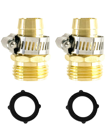 YEOAUM brass male quick-connect assembly for leak-proof hose end repair