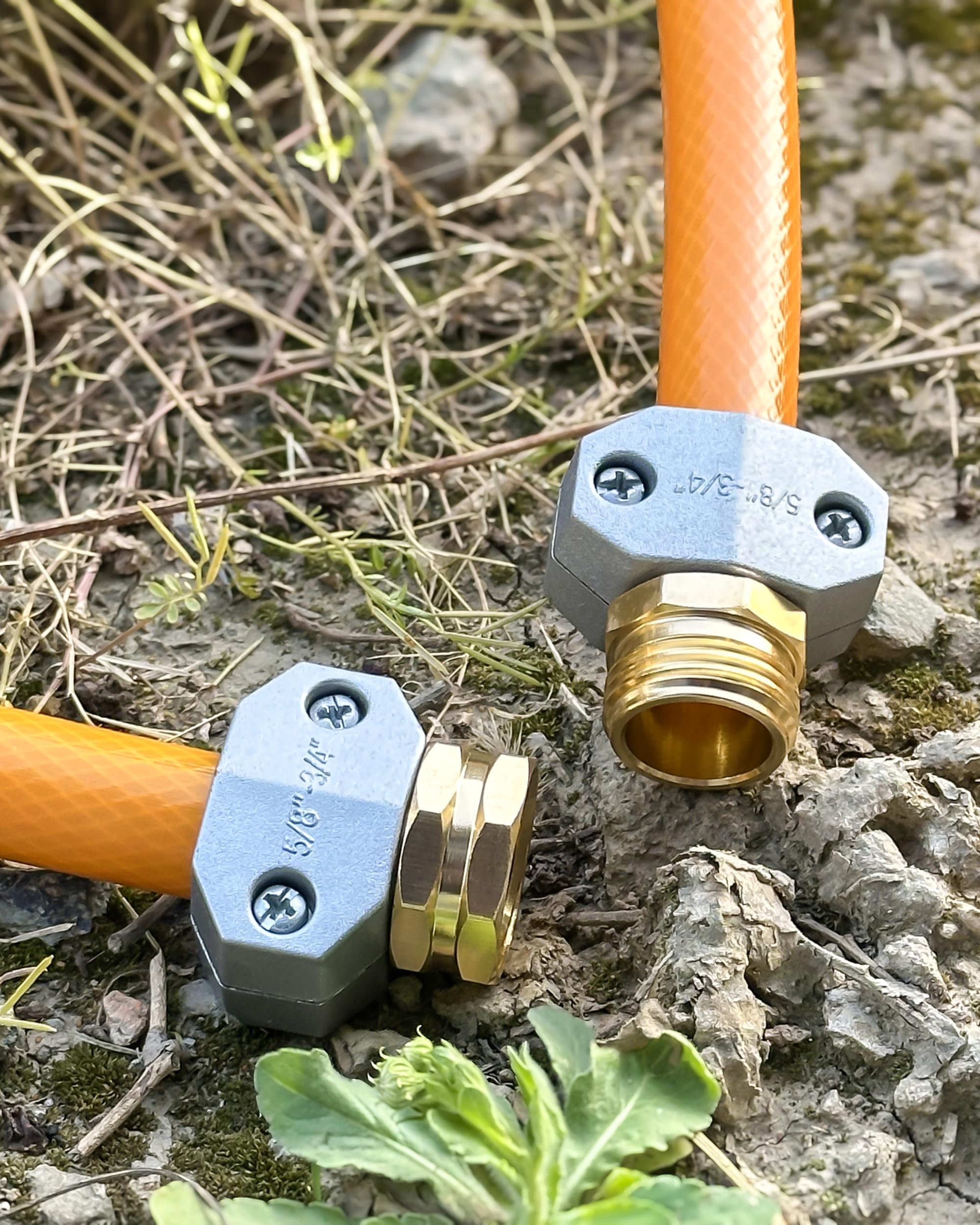 YEOAUM versatile fittings connect hoses to faucets, nozzles, or sprinklers.