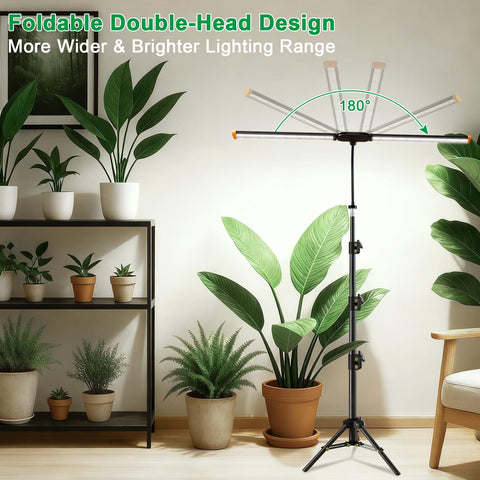 YEOLEH foldable light strip provides 180-degree lighting coverage for even light.