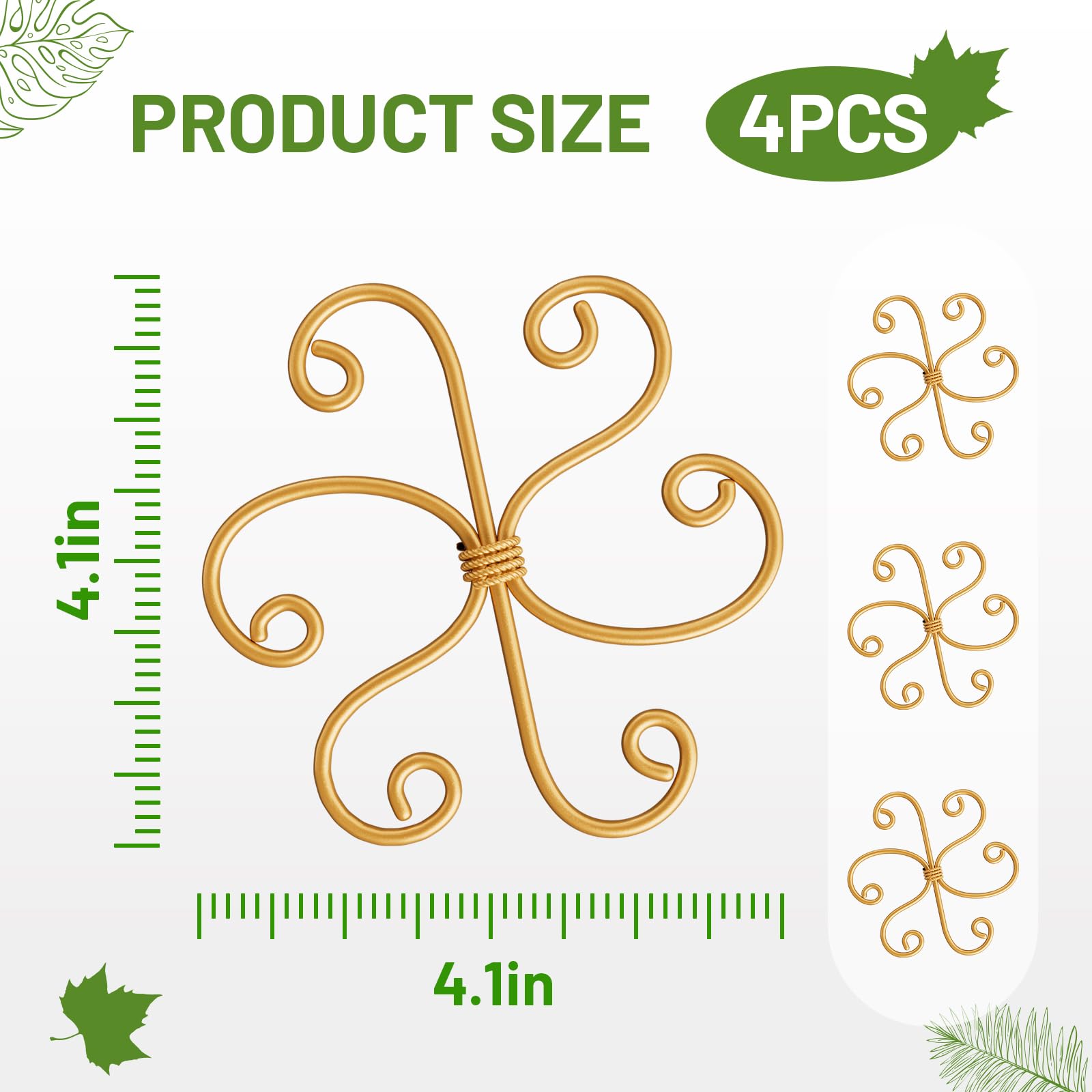 Yeomant turtle-shell bamboo clamps secure climbing stems without damage.