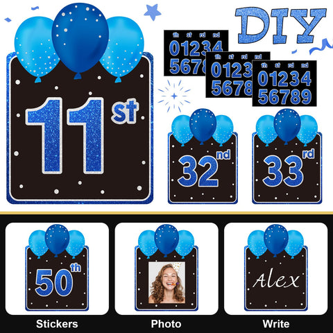 Yerliker 13.4-inch letter signs ensure clear visibility from afar