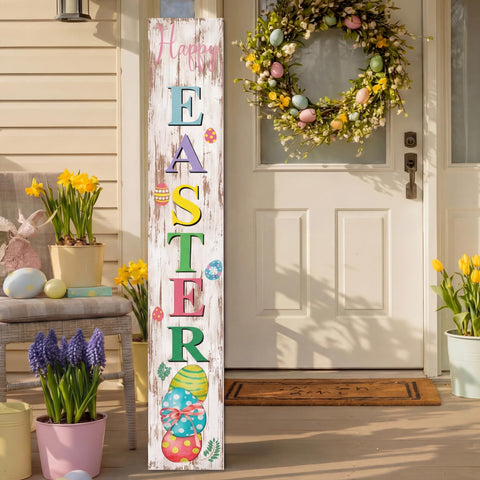 Yerliker St Patrick's Day green shamrock art decor for front door display.