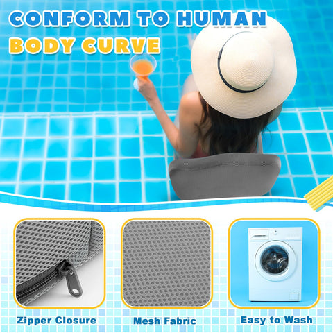 Yerliker gray booster seat 3D mesh for quick drying