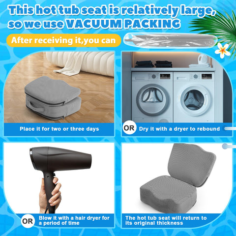 Yerliker foldable gray booster seat back view with supportive back