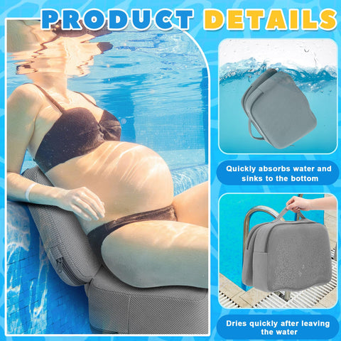 Yerliker gray booster seat carry handle for easy transport