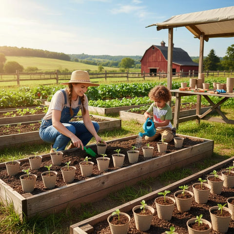 YESIACE air-permeable design reduces mold risk during sprouting
