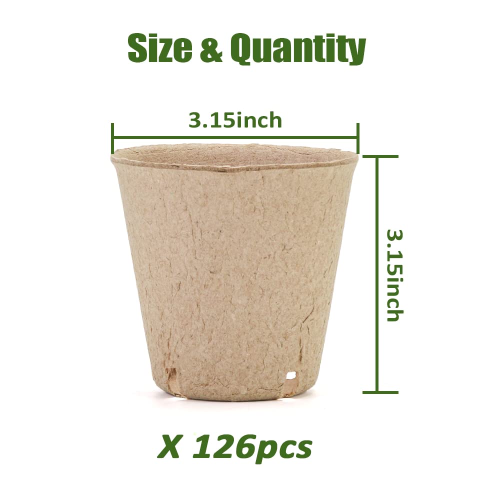 YESIACE drainage holes ensure proper air flow for young seedlings