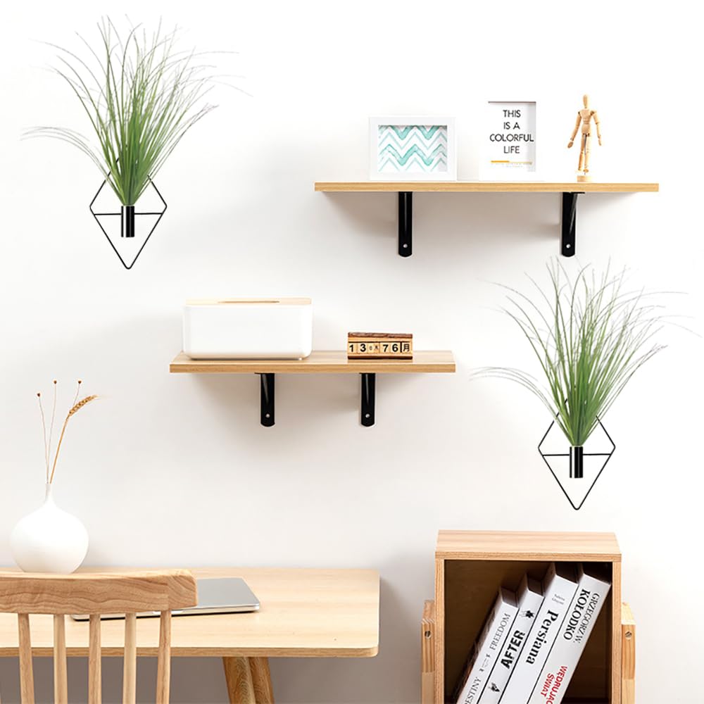 YESKY wall planter set enhances living spaces with elegant geometric flair in any room