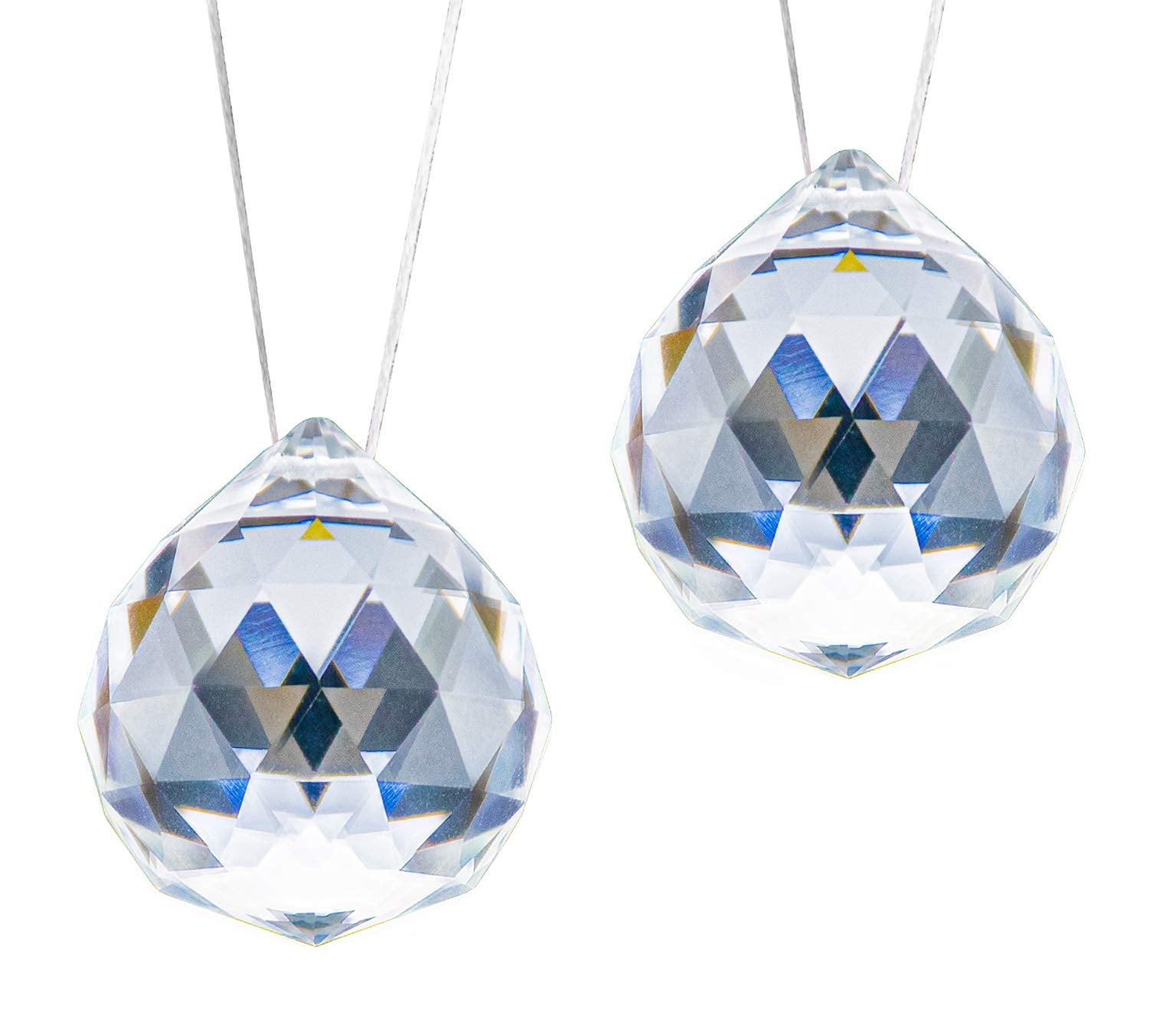 Yesland crystal ball prism 20-pack for wedding decor and festive atmospheres