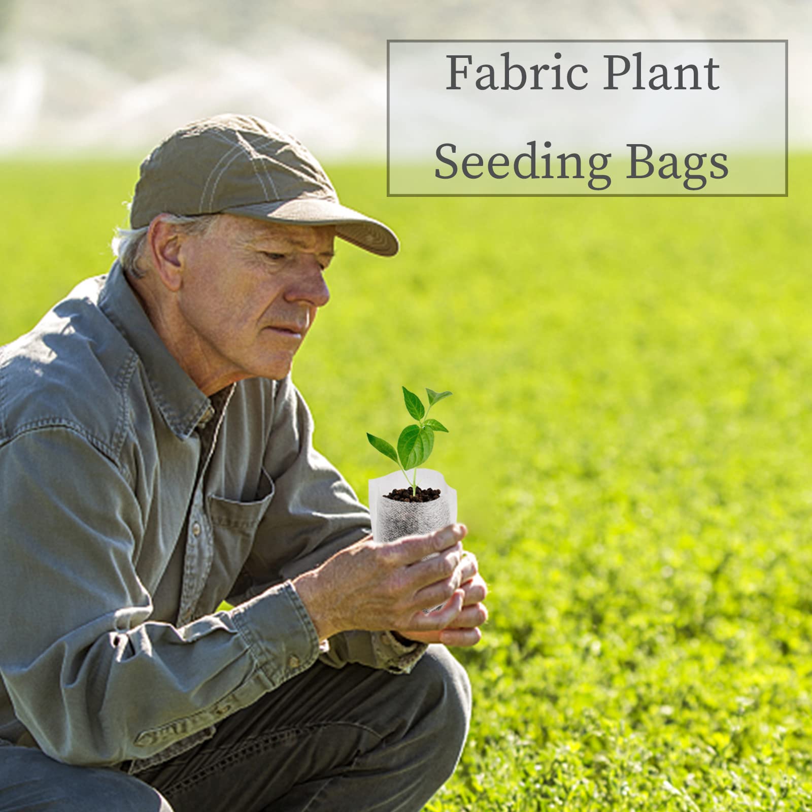 Yesland nursery bags show transplant-friendly design for seamless in-ground planting.