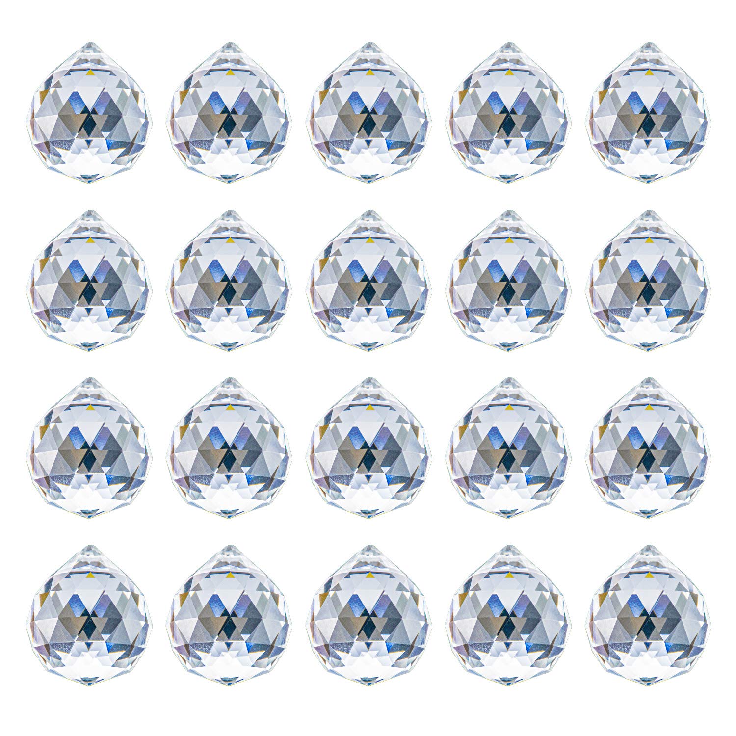 Yesland decorative prism ball adds sparkling color to windows with natural light