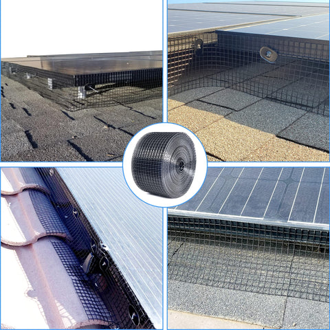 YESON Solar Panel Guard 120 fasteners included for complete setup.