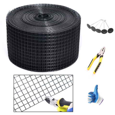 YESON Solar Panel Guard half-inch mesh close-up blocks birds effectively.