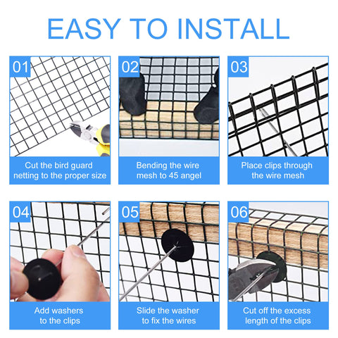 YESON Solar Panel Guard versatile uses include vents and decorative mesh.