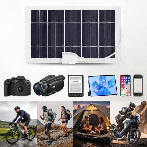 YESSZ Solar Panel Charger demonstrates weather-resistant durability