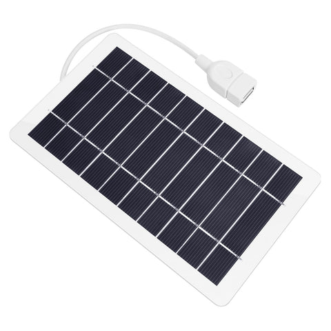 YESSZ USB Solar Panel Charger front view for quick setup on the go