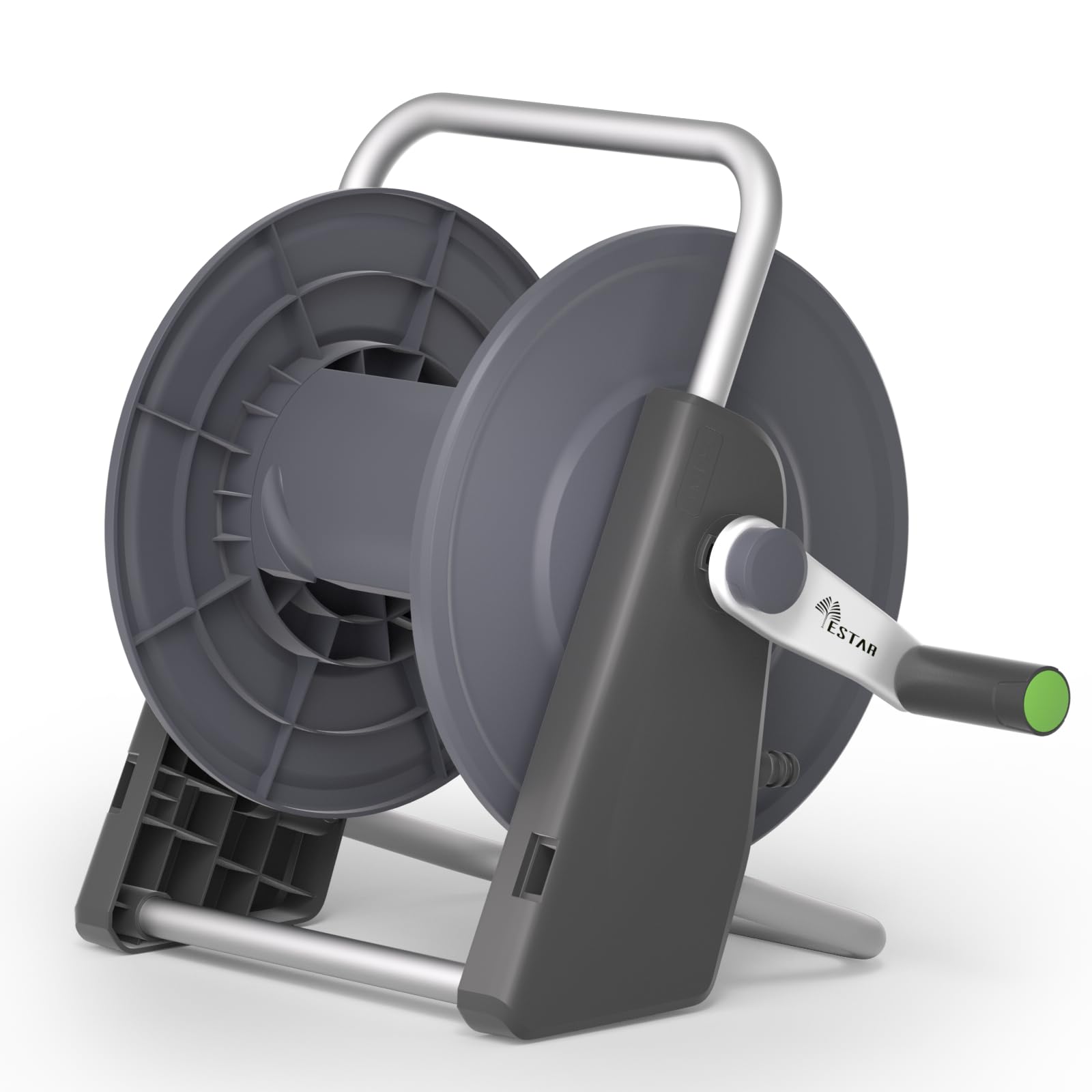 YESTAR garden hose reel cart setup for easy outdoor assembly